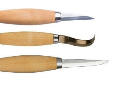 Morakniv Suedia Set cutite sculptura tip carlig, drept, Morakniv (CS5)