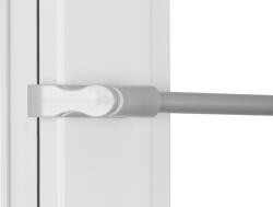 RENA BARĂ VITRAJ EXTENSIBILĂ PCV ARGINTIE 45-75 cm (MKPCV4575SZ)