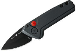 Buck Knives SUA Briceag automat de vanatoare Buck Mini Deploy Auto Burnt 0839GYS1-B, otel S35VN, maner aluminiu, Button Lock (0839GYS1-B)