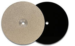 CabKing Disc de 8" diamantat pentru lepuire minerale/sticla pentru polizorul CabKing (Granulatie: 100) (50-649)