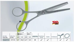KRETZER 557714z40 Foarfeca pentru styling, Classic Style Left Handed, Kretzer (557714z40)