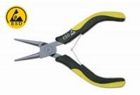 Unior 64732 Cleste cu varfuri rotunde ESD, cu maner bimaterial (64732) Cleste