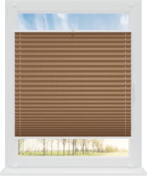 RENA Jaluzele plisate non-invazive cu cârligi cacao : Înălțime (cm) - 150, Lățime (cm) - 31 (PKLBIKLKAK/31/150)