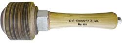 C. S Osborne & Co Ciocan profesional maul din piele netabacita Rawhide Maul C. S. Osborne pentru pielarie (Numar: 1-1/2) (393-1-1/2) Ciocan