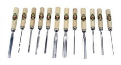 KIRSCHEN 3160 MRT Set 12 dalti sculptura lemn lungi, Two Cherries (3160 MRT) Dalta