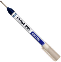 MARKAL Marker cu cerneală permanentă, cu micro-varf prelungit, DURA-INK 5, Markal (Culoare: Rosu) (96522)