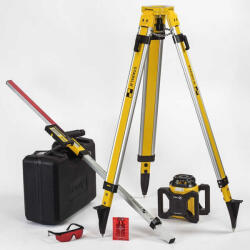 STABILA Set cu nivelă laser rotativ, trepied și riglă de 2, 4 m, Stabila (LAR 160 Set)