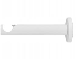 RENA Suport simplu alb mat diametru 19 mm (WSPPR19BM) Suport draperie