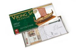 Amati Drakkar viking-sec XVIII-XIX, Navomodel Amati, Scara 1: 50, Lungime 44cm (1406/01)