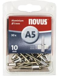 NOVUS Pop-nituri Novus Ø5x10 mm aluminiu/oțel, pachet 30 bucăți (HobH4277341) Cleste