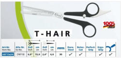 KRETZER 768715z30 Foarfeca pentru texturizare 15 cm, T-Hair, Kretzer (768715z30)