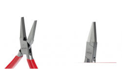 NIQUA Cleste pentru lanturi cu varf plat fara arc fara taiere, pentru bijutieri, ANTILOPE, Niqua (Lungime: 120mm) (04 020 120) Cleste