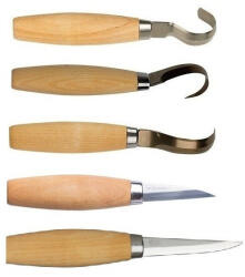 Morakniv Suedia Set cutite sculptura tip carlig, drept, Morakniv (CS4)