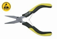Unior 64731 Cleste cu varfuri drepte ESD, cu maner bimaterial (64731) Cleste