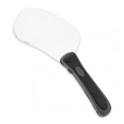 Carson Lupa de mana RimFree putere 2x dreptunghiulara acrilica cu led, Carson (RM-77)