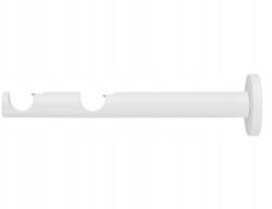 RENA Suport dublu alb mat diametru 19 mm (WSPPR1919BM) Suport draperie