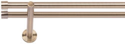 RENA GALERIE METAL AUR ANTIC DUBLĂ 19 MM LOFT : Lățime galerii (cm) - 220 (REN-KAR-LOF-ZAT-PDW-220) Suport draperie