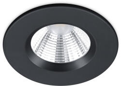 TRIO Zagros fekete-fehér LED beépíthető lámpa (TRI-650710132) LED 1 izzós IP65 (650710132)