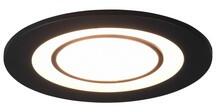 TRIO Core fekete-fehér LED beépíthető lámpa (TRI-652510132) LED 1 izzós IP20 (652510132)