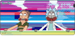 Warner Bros. Interactive Mouse pad WarnerBros. Rick and Morty - Glitched XL (FWBMPRIMOR24003XL) Mouse pad