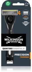 Wilkinson Sword Quattro Precision Trimmer Aparat de ras + rezervă lame 2 pc