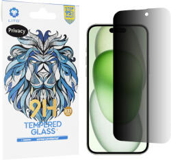 LITO - 2.5D Klasszikus Üveg - iPhone 15 Plus - Adatvédelem üvegfólia