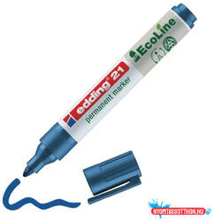  Alkoholos marker 1, 5-3mm, Edding 21 EcoLine kék (35341)