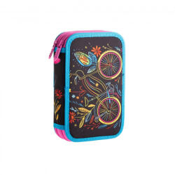 DACO Penar neechipat cu 2 fermoare Daco PE285, Motiv bike (PE285) Penar