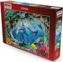 Nova Puzzle Puzzle Nova puzzle din 1000 de piese - Printre recifele de corali (NOVA41121) Puzzle