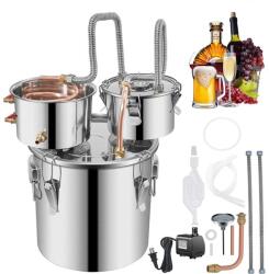  TRB rozsdamentes acél, házi, alkohol lepárló, sörfőző, borfőző, pálinkafőző szett 50L (palinkafozo50l)