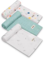 Lionelo Lionelo, scutece textil din bambus, 70x70 cm, 3 buc. , Dot