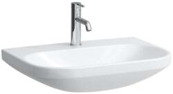Laufen Lua - Mosdókagyló 46x65 cm, túlfolyó nélkül, csaptelep lyukkal, LCC, fehér H8110864001561 (H8110864001561)