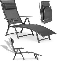 MultiGarden összecsukható Napozóágy állítható háttámlával - Szürke (ZRL020 GRAY)