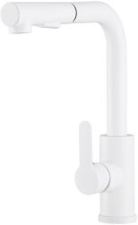 Gamma Side 2, önálló mosogatócsaptelep kihúzható kifolyóval h-300, fehér, GMA-BSE2-WH (GMA-BSE2-WH)