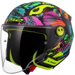 LS2 Cască de motocicletă deschisă pentru copii LS2 OF622 Funny II Joy neagră (LS366222112-MASTER)