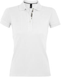 SOL'S Női Portland póló póló M fehér