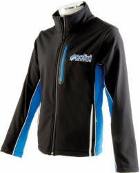 Polini EVO férfi fekete/világoskék L-es softshell kabát Polini Sisakok és ruházat Póló, pulóver