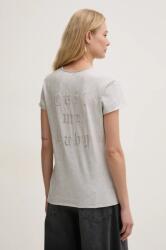 Zadig&Voltaire pamut póló női, szürke, JWTS02680 - szürke L
