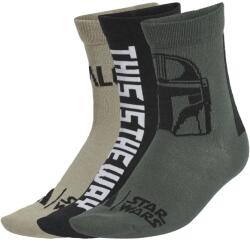 adidas Gyerek pamut magas zokni adidas Y SW MNDO 3PP zöld JC6676 - KL