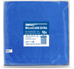 Bonus BonusPro MicroClean Extra kendő 40x40cm, 10db/csg kék (B291)