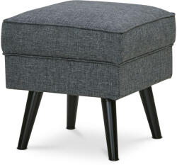 Artium Lábtartó Zsámoly, szürke szövet kárpittal, bükkfa lábakkal (AK-A1316_GREY2)