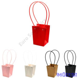  Virágtáska nagy trapéz - Natúr