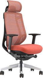 StableDesk Scaun ergonomic StableDesk GRAVITY, Armrest 4D, Reglare tetiera 2D, Suport lombar, Inaltime reglabila, Blocare inclinare in 5 pozitii, Certificat BIFM (SD-186-RED)