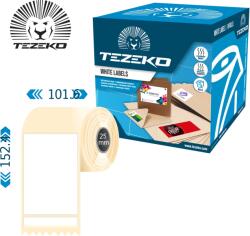 Tezeko 102 mm * 154 mm, öntapadós termál etikett címke ( 400 címke/tekercs ) (T1020015400-001) - etikett-cimke-shop