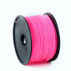 Gembird Filament 3D nyomtatókhoz ABS pink 3mm 1kg Gembird (3DP-ABS3-01-P)