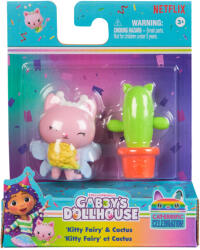 Spin Master Căsuța de păpuși a lui Gabi: Set de joacă Pisicuța zână și cactusul - Spin Master (6071670/20149927) Figurina