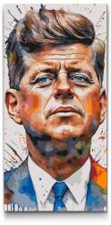  Festés számok szerint - John F. Kennedy Méret: 40x80cm, Keretezés: Műanyagtáblával