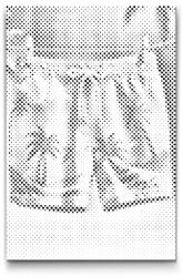  PontPöttyöző - Nyári fürdőruha Méret: 40x60cm, Keretezés: Keret nélkül (csak a vászon), Szín: Fekete