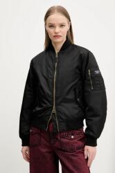 Guess Jeans bomber dzseki női, fekete, átmeneti, W5RL81 WHAA2 - fekete M