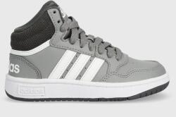 adidas Originals gyerek sportcipő HOOPS MID 3.0 K szürke - szürke 36 2/3